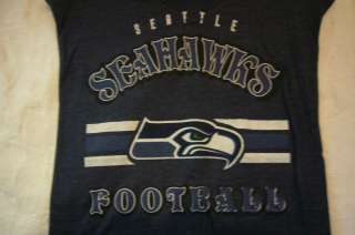 LADIES WOMEN NFL Apparel SEATTLE SEAHAWKS Football Jersey Shirt 50/37 