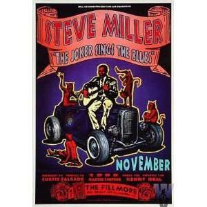 Steve Miller Fillmore Concert Poster F202