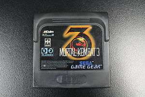 Mortal Kombat 3 (Sega Game Gear) RARE, CLEANED AND TESTED  