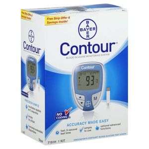Bayer Contour Blood Glucose Monitoring System 7151H  