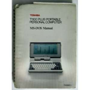   Portable Personal Computer (MS DOS Manual, PAD86211): Toshiba: Books