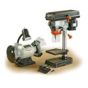 Performance Tool® Drill Press and Bench Grinder with 