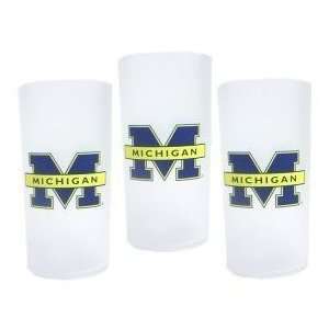   Wolverines NCAA Tumbler Drinkware Set (3 Pack)