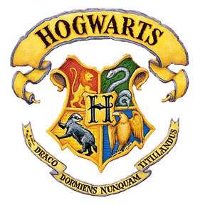 HARRY POTTER Hogwarts Crest Tee Shirt T shirt tshirt  