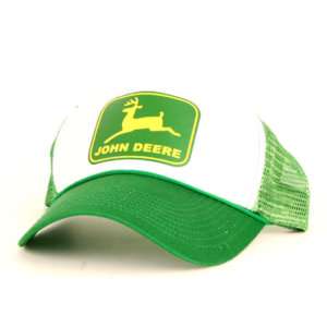 John Deere Deer Classic Mesh Back Trucker Hat Ball Cap  