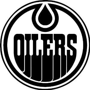  Edmonton Oilers NHL Vinyl Decal Stickers / 12 X 12 