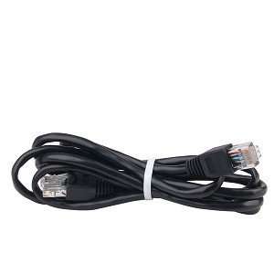  5 Category 5e (Cat5e) Ethernet Patch Cable (Black) Electronics