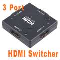 Port HDMI Switch Switcher Splitter DVD Remote Control  