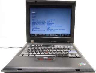 IBM Thinkpad G40 14 Laptop  2.8GHz Pentium 4  512mb PC 2100  CD 