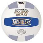 Tachikara Sv5W GLD Leather Volleyball BLU/WHT/SLR Grey