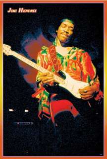 Jimmy Hendrix Rock Solo Guitar Hero Poster 60x90 cm New  