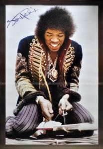 Jimmy Hendrix Rock Solo Guitar Hero Poster 23x35 inch  