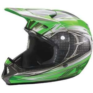  Z1R Rail Fuel Motocross Helmet Green Extra Small 