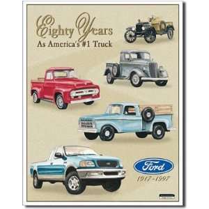  Ford Pickup Trucks 80 Year 1917 1997 Tribute Retro Vintage 