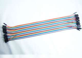   30cm 40 WAY Rainbow Color Flat Arduino Jumper Cable For home appliance