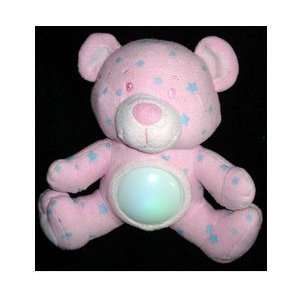  Ganz Belly Brights Light Up Bear   Pink Baby