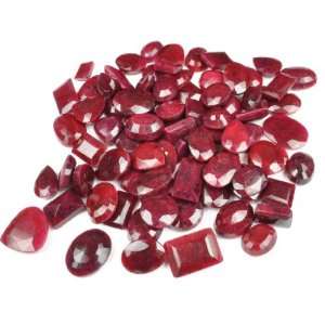   735.00 Red Ruby Mixed Cut Loose Gemstone Lot Aura Gemstones Jewelry