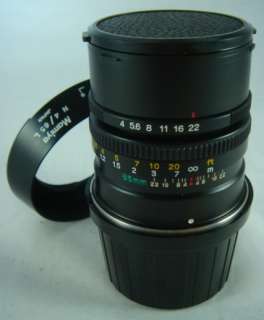   65mm f4 0 l lens with front and rear mamiya lens caps mamiya 7 7ii n
