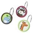 Tiddliwinks Jungle Brights Shower Curtain Rings 
