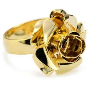  Privileged NYC Gold plated Rose Ring Jewelry