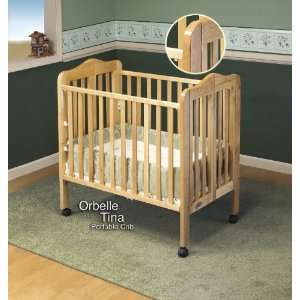  Orbelle Tina Three Level Standard Wood Crib in Natural 