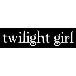  : twilight girl sticker   vampire fan window decal vinyl: Automotive