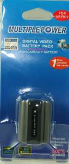 Multi Power Digital Battery Pack NP FH70 For Sony SR11 SR12 SR10 UX20 