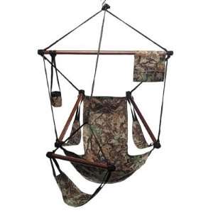    Camo Finish Outdoor Air Hanging Chair Hammock Patio, Lawn & Garden
