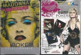 RARE MADONNA OFFICIAL LIVE NATION CELEBRATION MEXICAN POKER DECK OF 