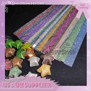 Super Sand Rainbow Origami Lucky Star Foldin Paper 6070  