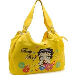  Betty Boop embroidery hobo bag 