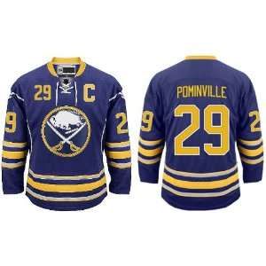  2012 New NHL Buffalo Sabres #29 Pominville Blue Ice Hockey Jerseys 