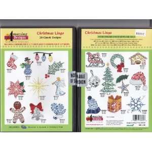   Amazing Designs Christmas Lingo Machine Embroidery Designs Software