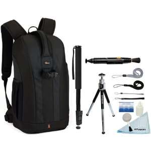 Lowepro Flipside 300 Backpack (Black) + Accessory Kit for Nikon D3/D3S 