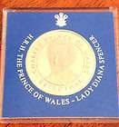 1981 Prince of Wales Lady Diana Spencer Coin Princess  
