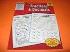 FRACTIONS DECIMALS MILLIMETERS Math Poster Chart NEW  