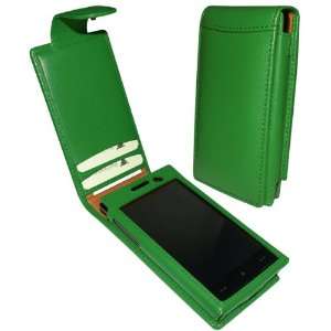  Piel Frama 413 Green Leather Case for HTC MAX 4G Cell 
