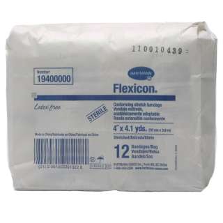 Sterile Gauze Roll Bandage Flexicon 4 12 Rolls/box  