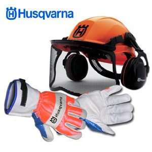  Husqvarna Forestry Helmet and Large Chainsaw Protective 