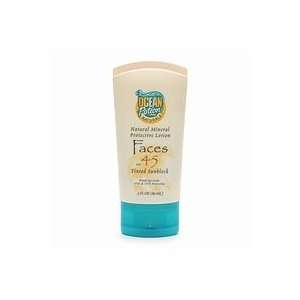 Ocean Potion Suncare Natural Mineral Protective Lotion, Faces SPF 45 