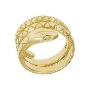  Temple St. Clair 18k Gold Serpent Wrap Ring Jewelry