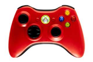   New Free Shiping Red Wireless Controller For MICROSOFT XBOX 360  
