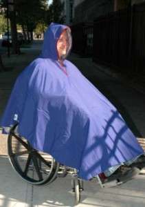 WHEELCHAIR PONCHO, Care Apparel, Medical Mobility 9660  