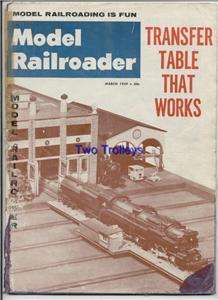 Model Railroader March 1959 HO Blast Furnace Diesel Fue  