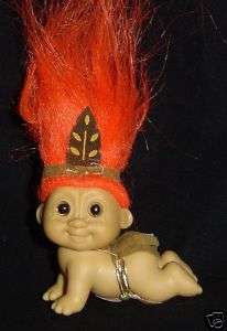 INDIAN Russ Troll Doll 3 CRAWLING BABY New in Bag  