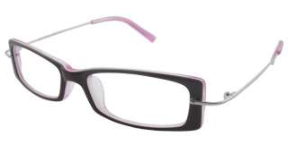 07616 black acetate metal RX optical eyeglasses frames  