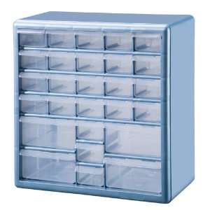 Stack On DSLB 27 27 Bin Plastic Drawer Parts Storage Organizer Cabinet 