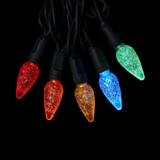 Kurt Adler Multi Colored Christmas LED Light Strand 25  