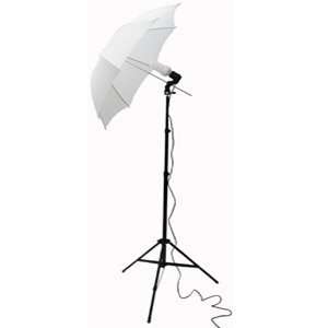    Cool Flo   300 Watt Single Umbrella Light Kit: Camera & Photo