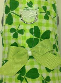 XS X Small St. Patricks Day Dog Dress with Harness Item#: DD00106 
